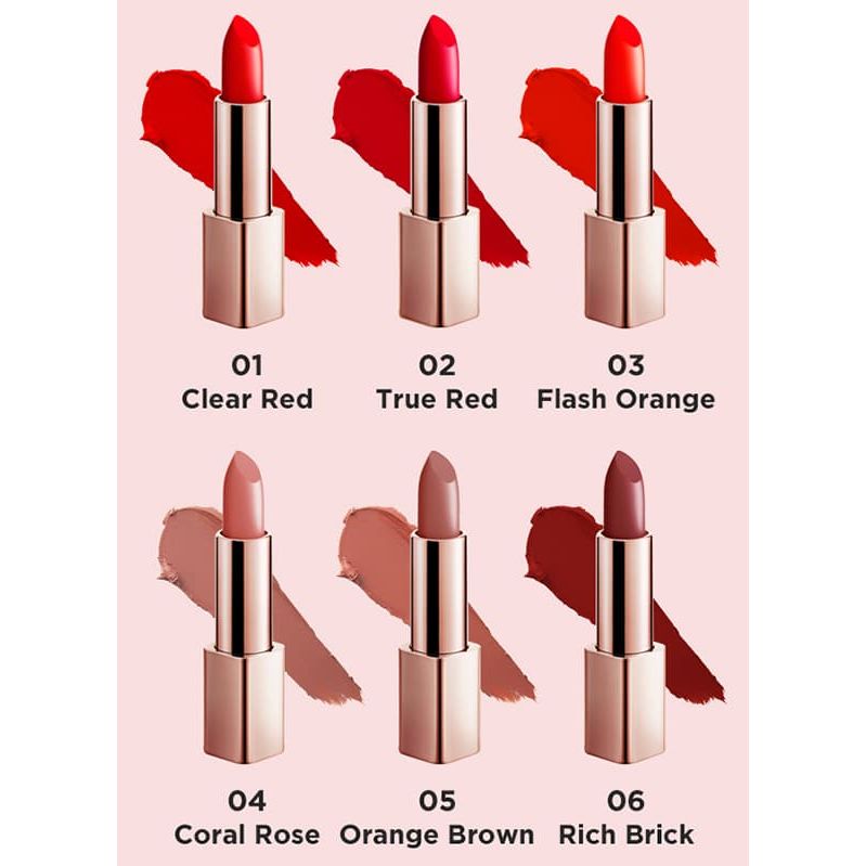G9SKIN FIRST V FIT LIPSTICK 03. FLASH ORANGE