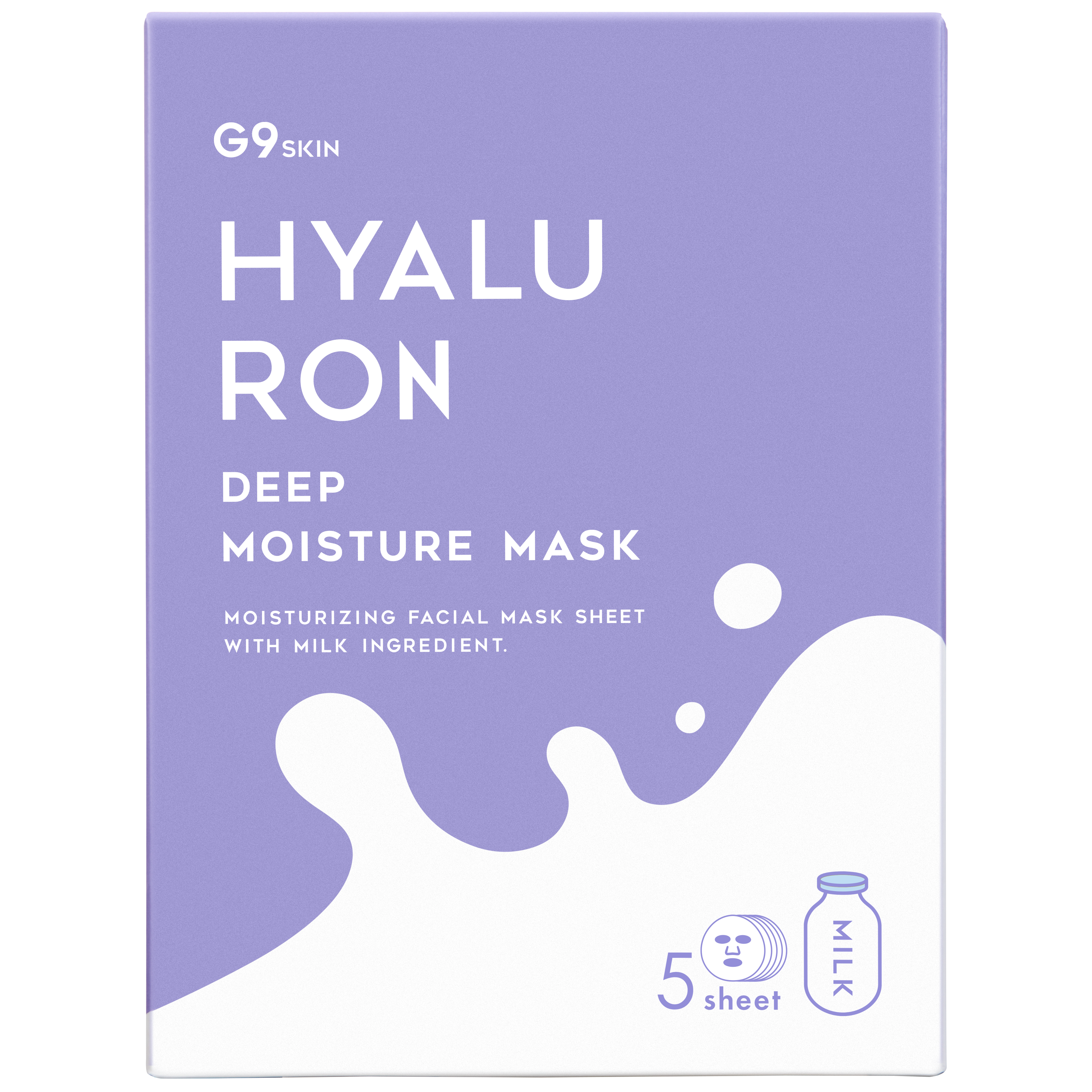 SET DE MASCARILLAS DE HIDRATACIÓN PROFUNDA - G9SKIN