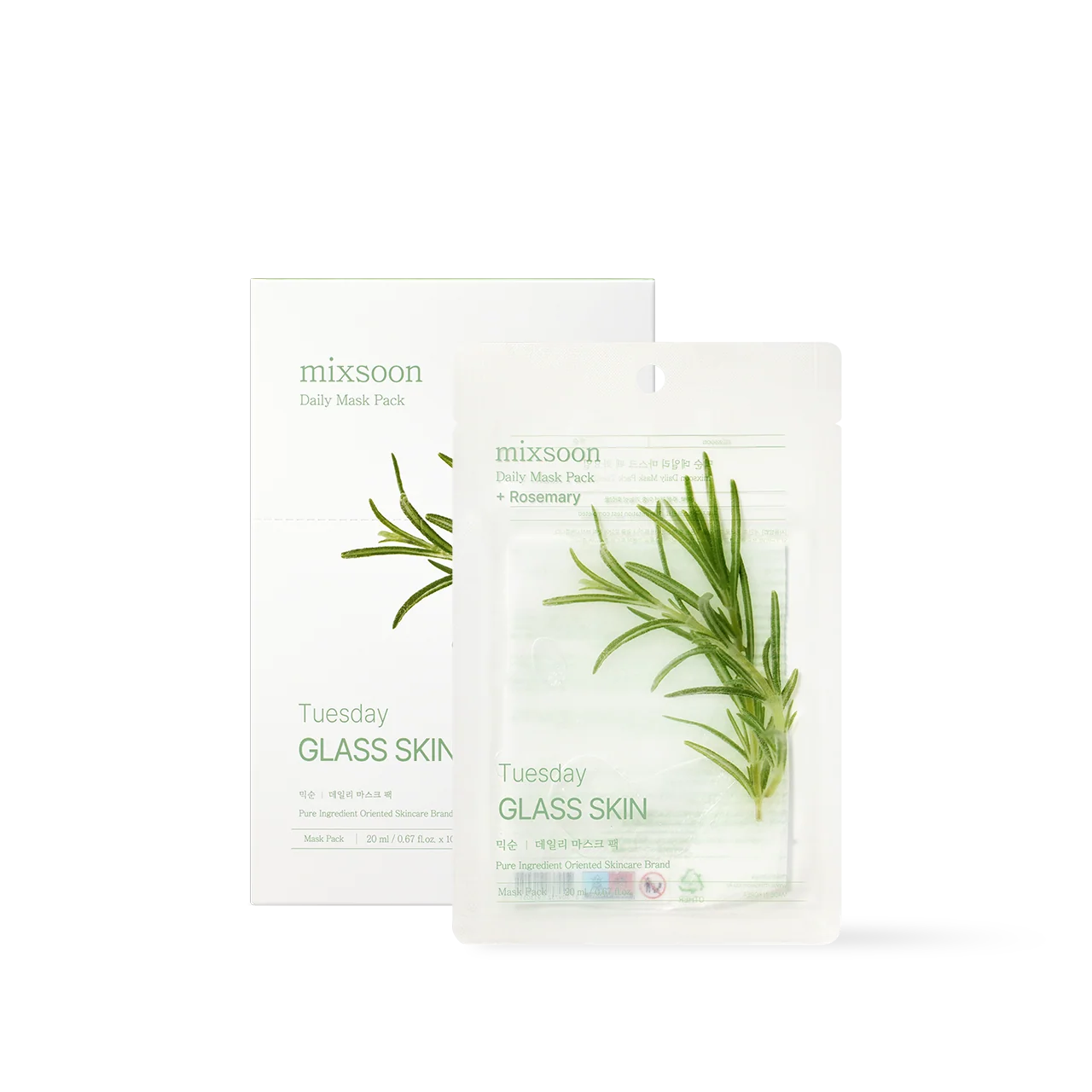Mascarilla Diaria Mixsoon 10unidades (Lunes-Domingo)