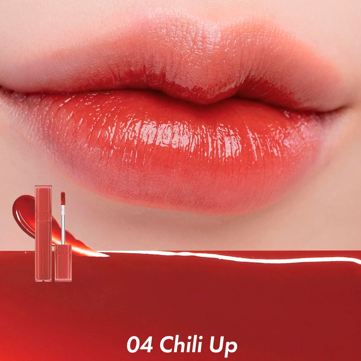ROM&ND Dewy Ful Water Tint 04 Chili Up 5G