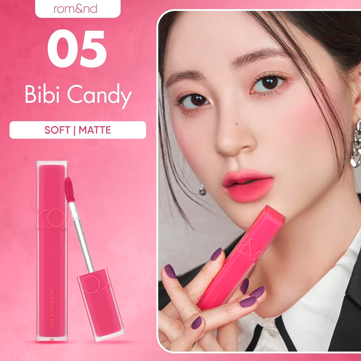 ROM&ND BLUR FUDGE TINT 05 BIBI CANDY 5G