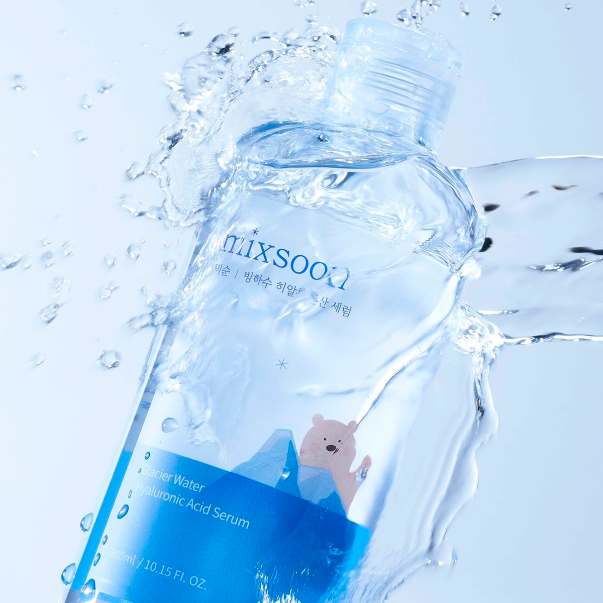 Glacier Water Hyaluronic Acid Serum 300ML MIXSOON