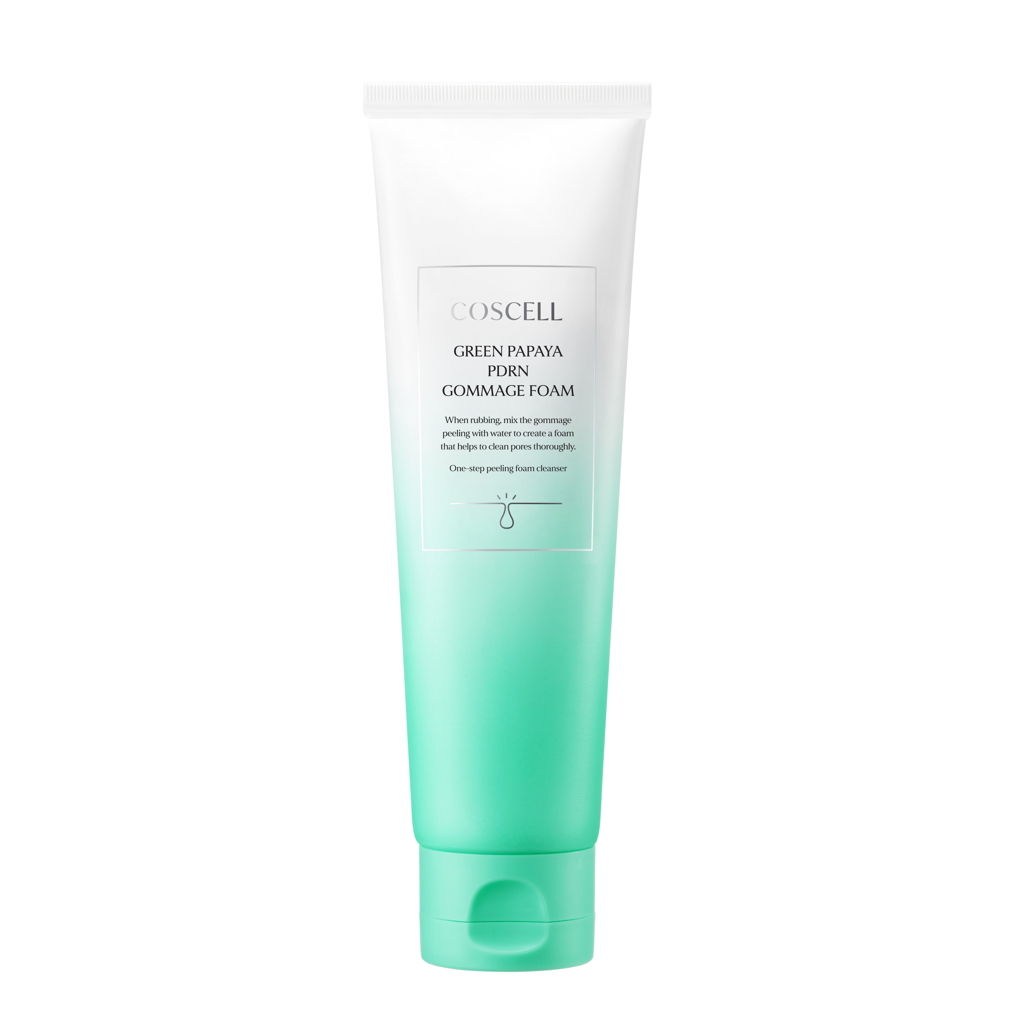 Coscell Green Papaya PDRN Gommage Foam