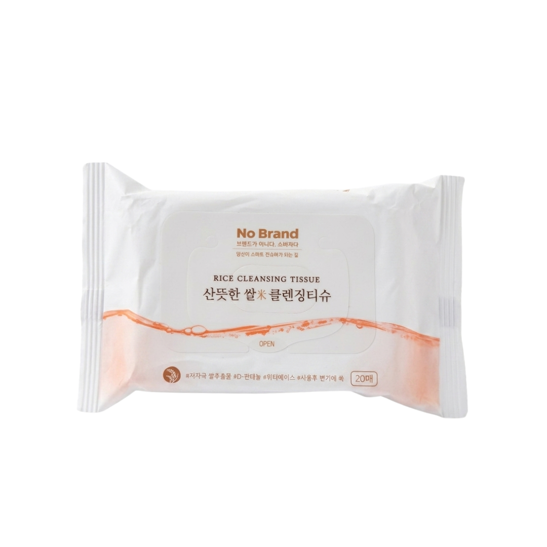 TOALLA HUMEDA FACIAL DE ARROZ - NO BRAND
